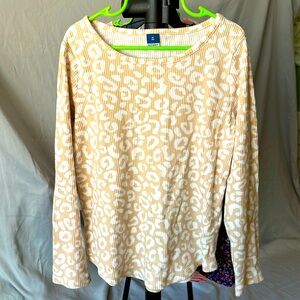 Ribbed Long Sleeve Shirt